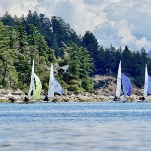 First Flying 15 Regatta Sailed on Canadian Waters